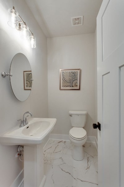 bathroom with toilet