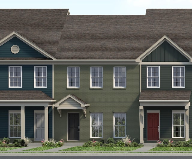 505 Tappan Ln, Gallatin, TN 37066 - view of property with covered porch, roof with shingles, and board and batten siding