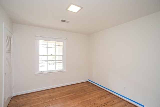 interior space featuring light hardwood / wood-style flooring and a baseboard radiator