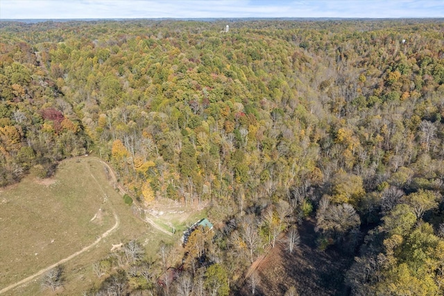 89 Ouchonder Rd, Elmwood, TN 38560 - aerial overview of property's location with a heavily wooded area