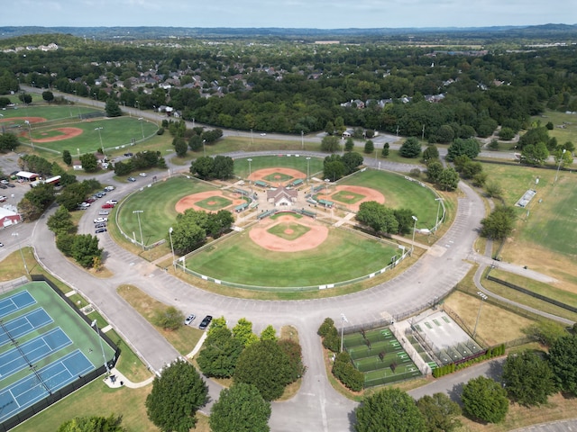 bird's eye view