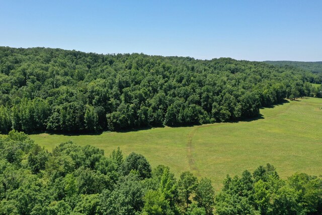 bird's eye view featuring a rural view