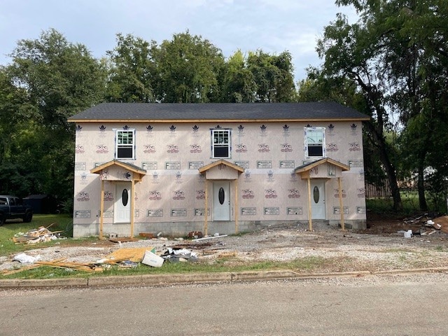 view of property under construction