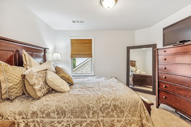 bedroom featuring carpet flooring