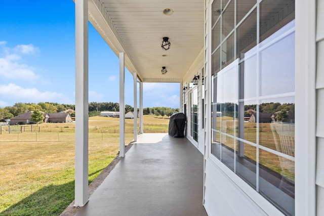 4584 S Mill Ln, Cross Plains, TN 37049 - view of patio / terrace featuring a carport