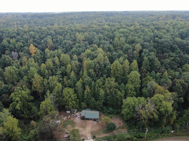 555 Myrick Branch Rd, Pulaski, TN 38478 - aerial view of property and surrounding area with a heavily wooded area