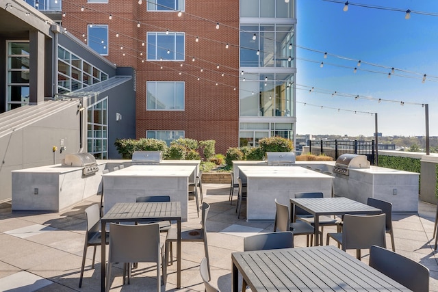 view of patio / terrace featuring area for grilling