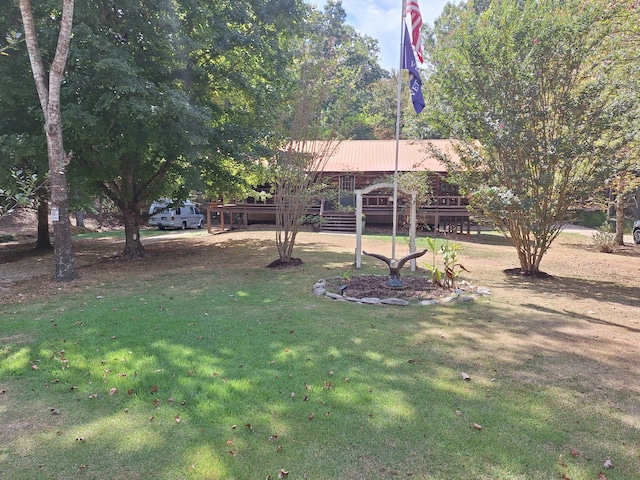 450 Pinson Ln, Big Sandy, TN 38221 - view of yard