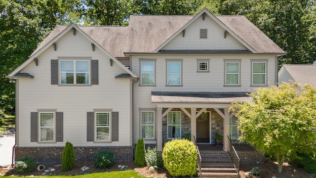 craftsman-style house with a porch