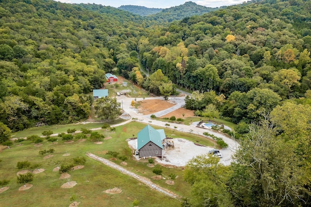 4818 Ensor Hollow Rd, Buffalo Valley, TN 38548 - aerial view with a view of trees