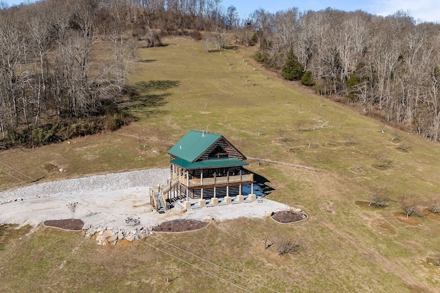 4818 Ensor Hollow Rd, Buffalo Valley, TN 38548 - drone / aerial view with a rural view