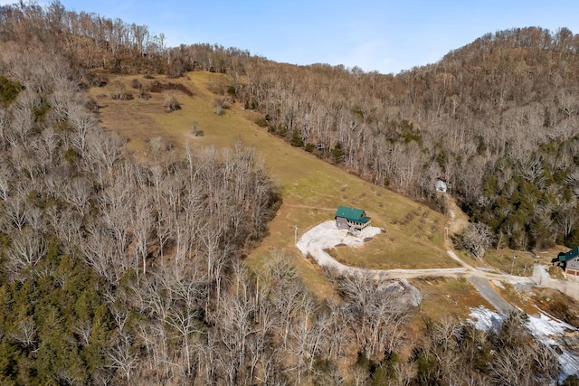 4818 Ensor Hollow Rd, Buffalo Valley, TN 38548 - aerial view with a mountain view and a wooded view