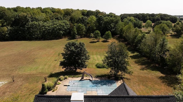 drone / aerial view