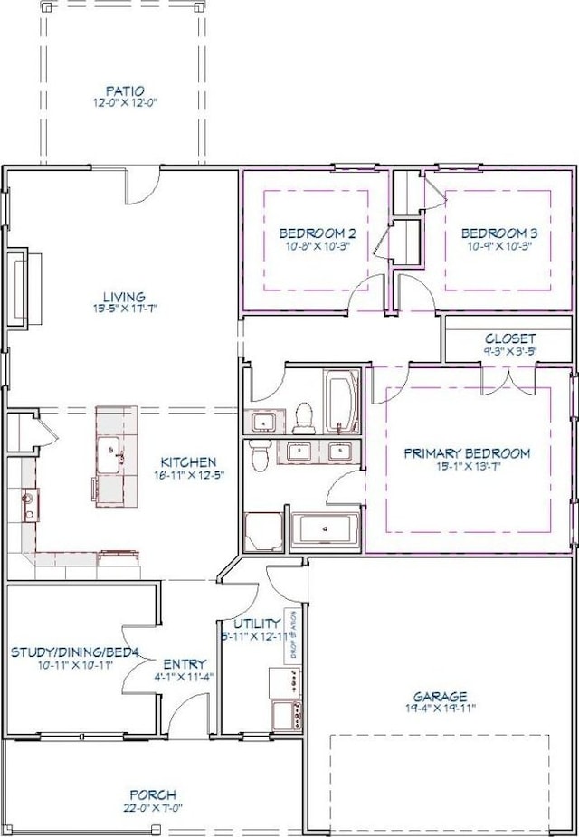 36 Hilltop Rdg, Clarksville, TN 37040 - view of layout
