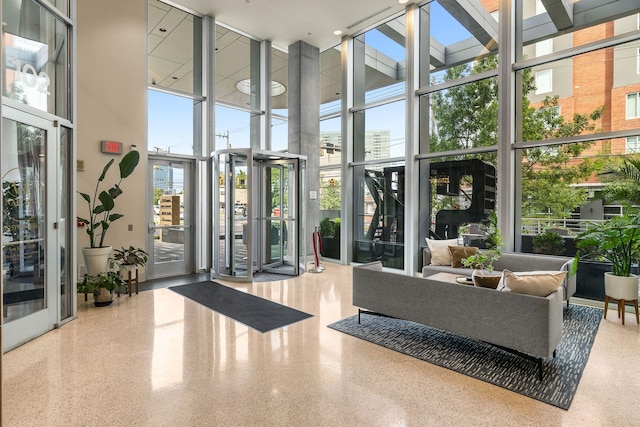 view of community lobby