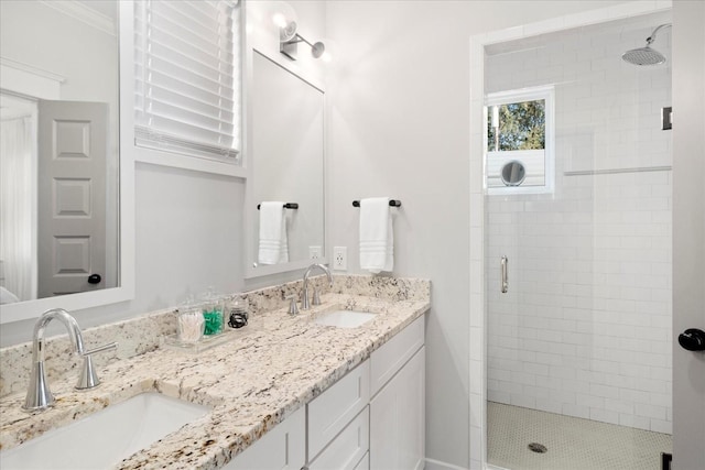 1227 Mcgavock Pike, Nashville, TN 37216 - full bath with a shower stall and double vanity