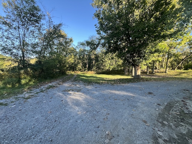 view of road