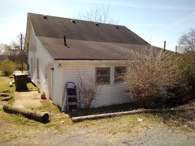 view of rear view of house