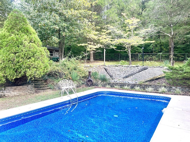 view of swimming pool