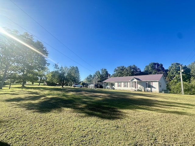 view of yard