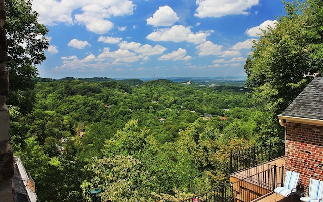5053 Villa Crest Dr, Nashville, TN 37220 - view of mountain background with a forest