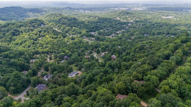 5053 Villa Crest Dr, Nashville, TN 37220 - aerial view of a heavily wooded area