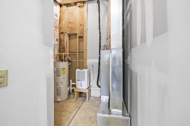 utilities with electric water heater