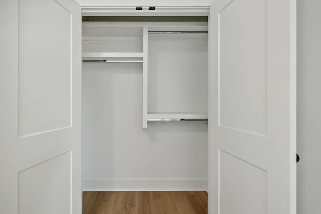 view of closet