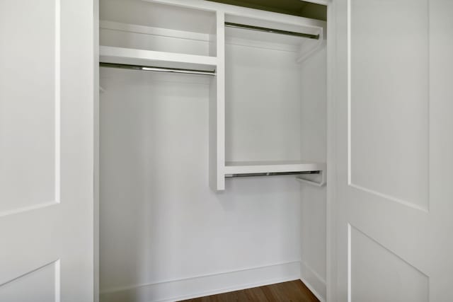 view of closet