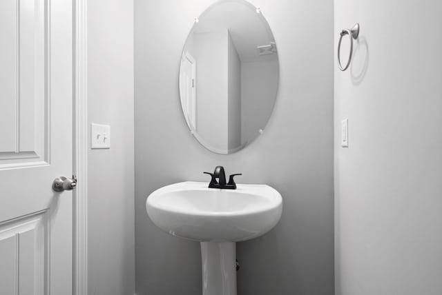 bathroom with visible vents