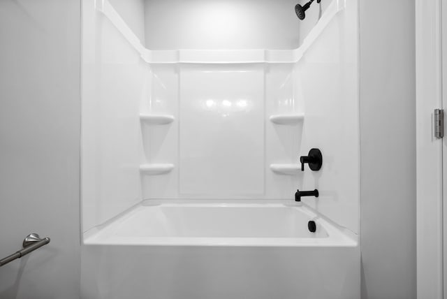 bathroom featuring tub / shower combination