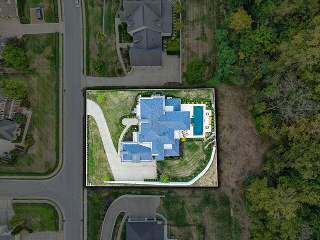 1077 Stockett Dr, Nashville, TN 37221 - bird's eye view