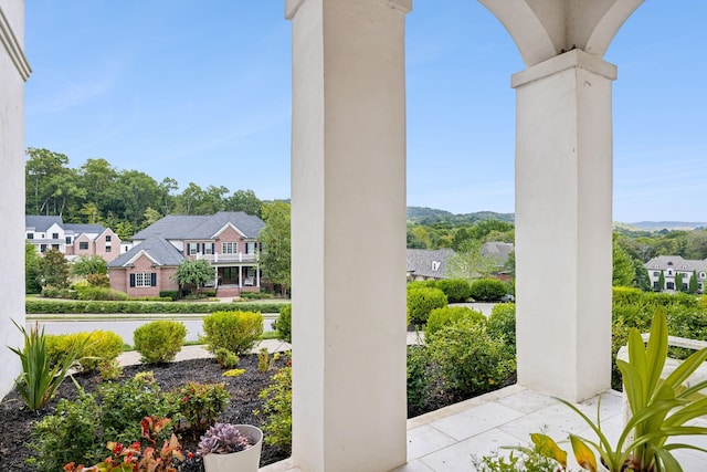 1077 Stockett Dr, Nashville, TN 37221 - view of patio / terrace with a residential view