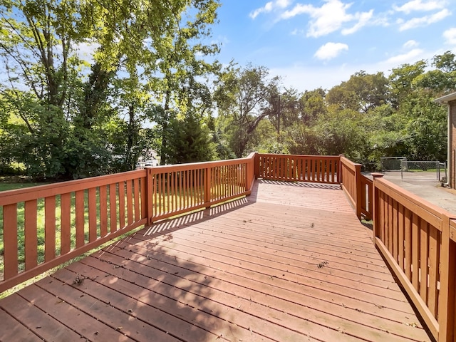 view of deck