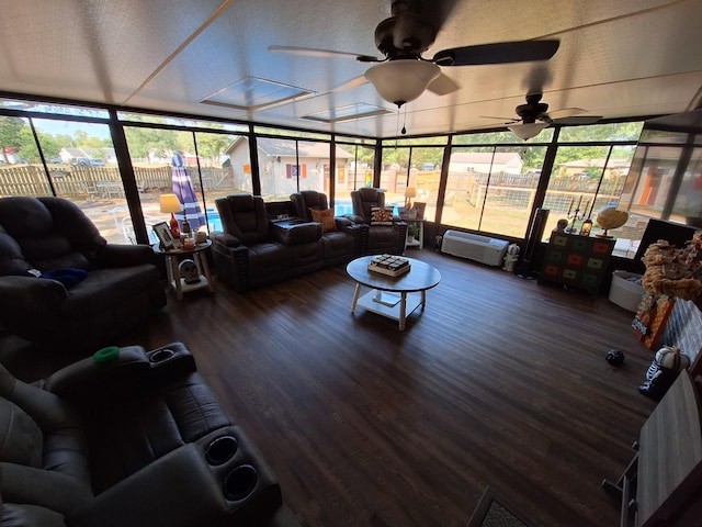 sunroom featuring plenty of natural light