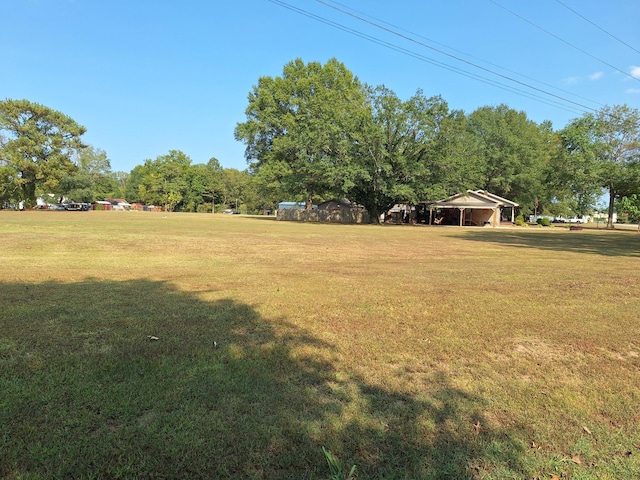 view of yard