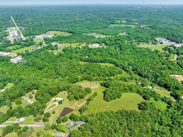 aerial view