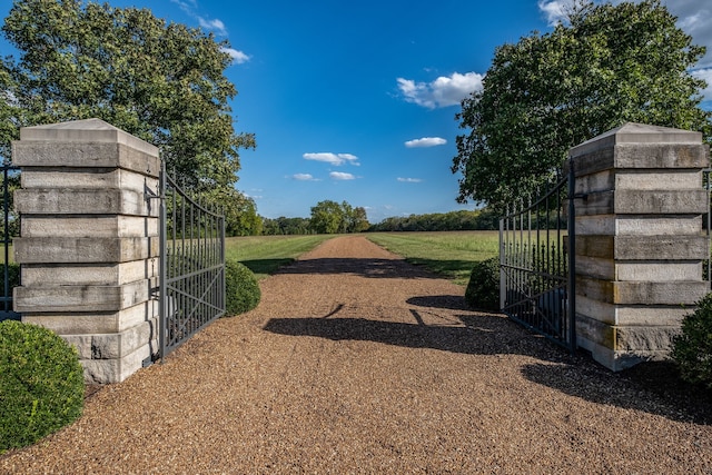 view of gate