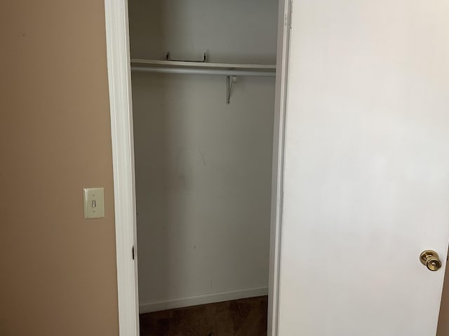 view of closet