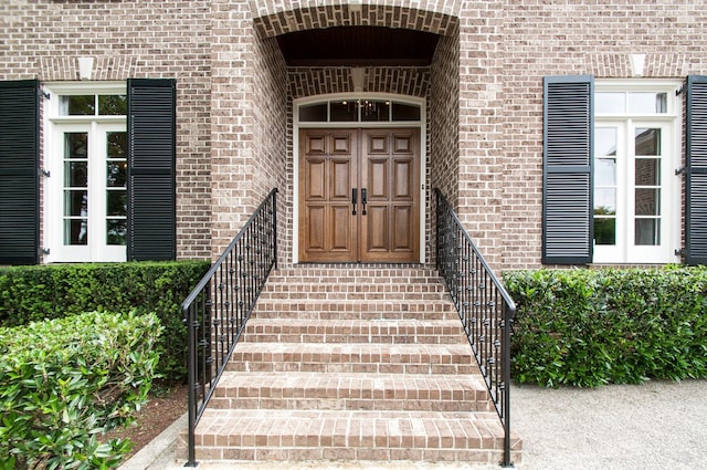 view of entrance to property