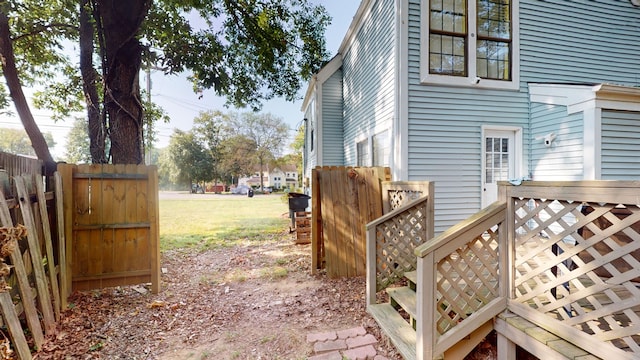 view of deck