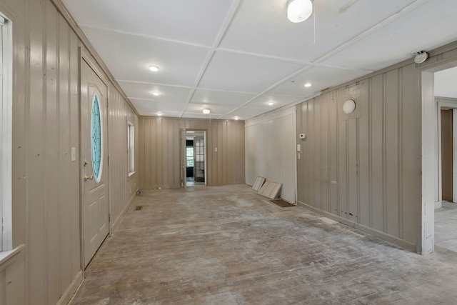 interior space featuring light hardwood / wood-style floors