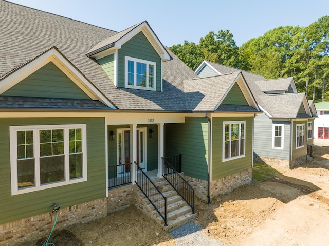 view of front of house featuring a porch