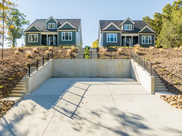 view of craftsman house