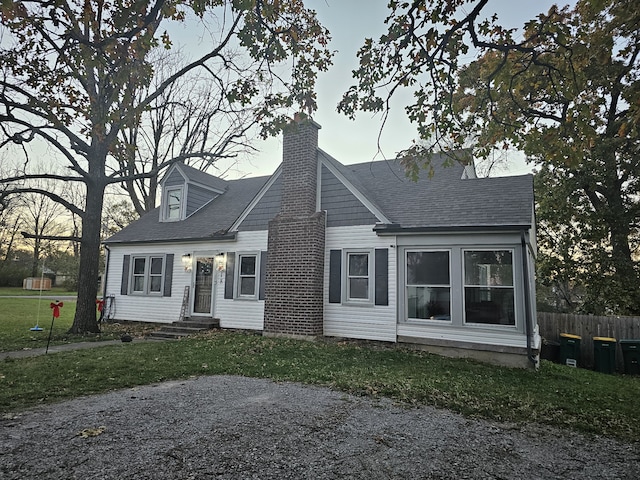 view of front facade