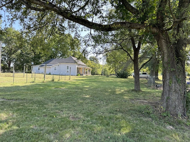 view of yard