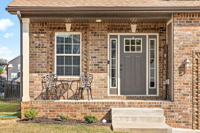 view of property entrance