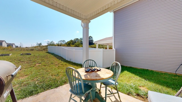 view of patio