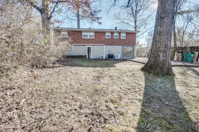 view of rear view of property