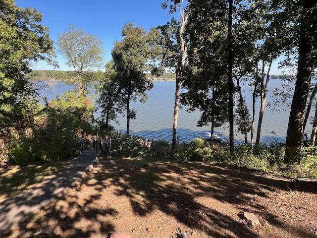property view of water
